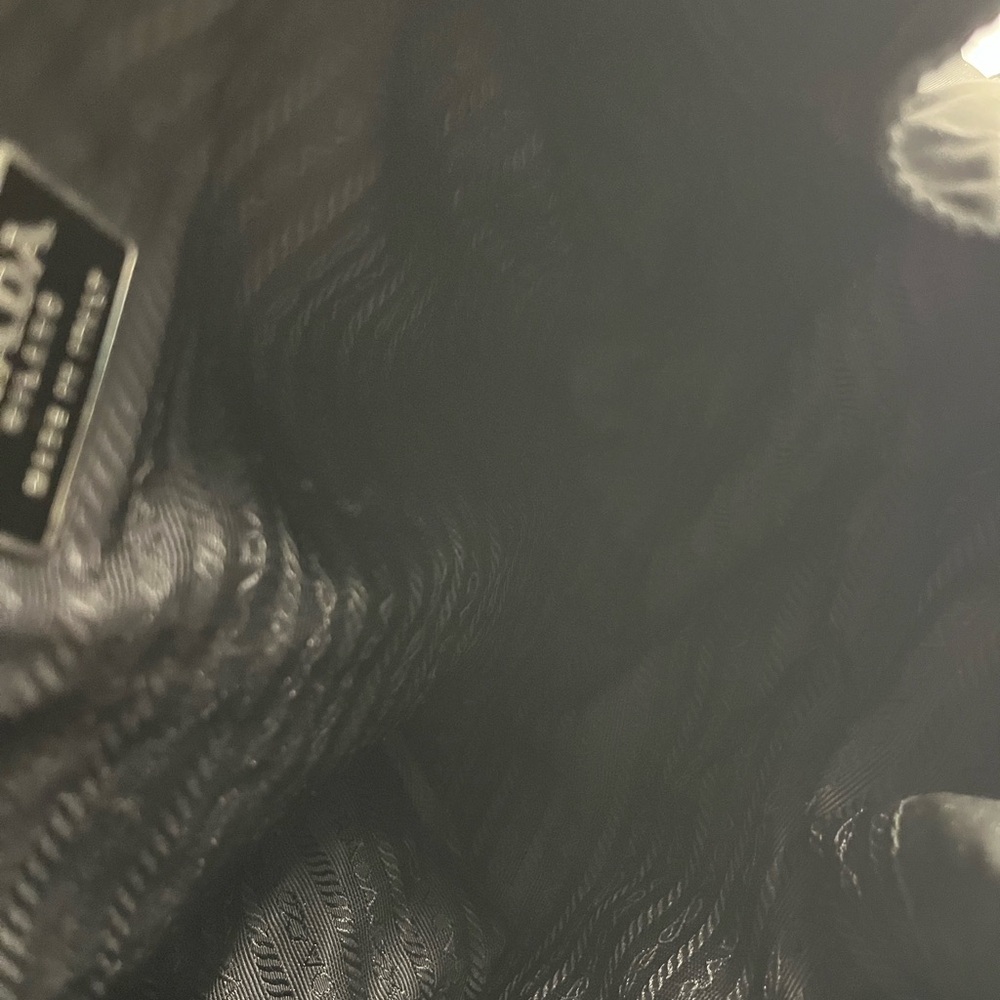 Prada Black Backpack Water-Resistant Nylon - Picture 11 of 13